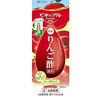 【いゔ】富士薬品　リンゴ酢　6本 フジタイムAQUA｜富士薬品公式通販